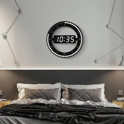 Horloge murale Design Led pour chambre