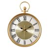 Horloge murale rétro vintage style industriel haut de gamme