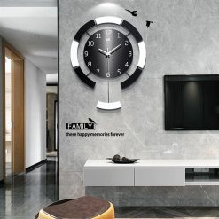Grande horloge murale décorative