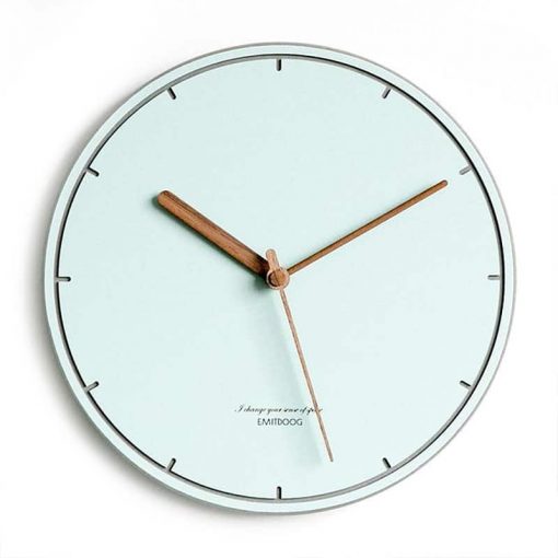 Horloge murale scandinave pastel